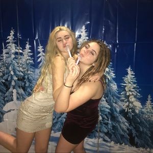 Love culture gold/tan dress